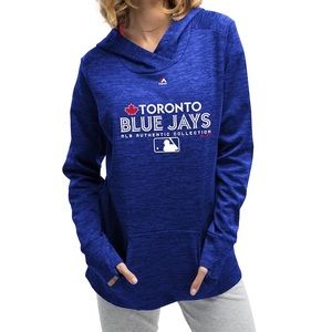 Toronto Blue Jays MLB Authentic Majestic Hoodie